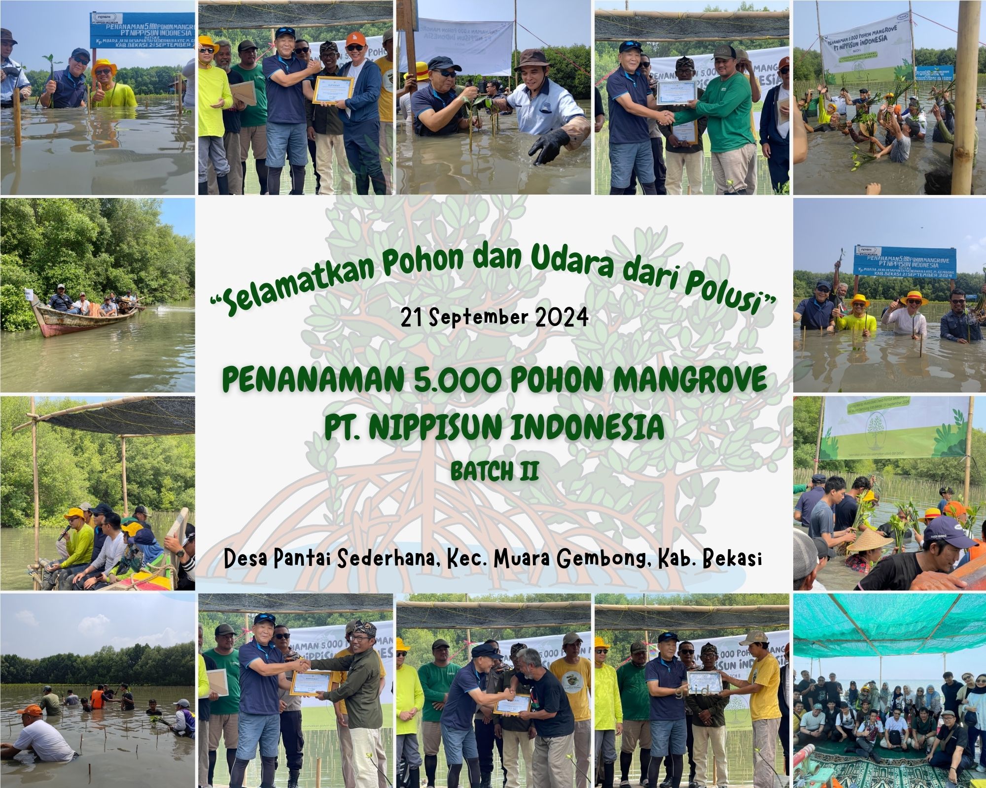 PENANAMAN 5.000 POHON MANGROVE BATCH II